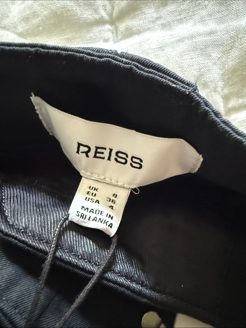 Reiss Ava combat pants - navy blue - Picture 7 of 9